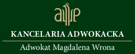 Adwokat Magdalena Wrona